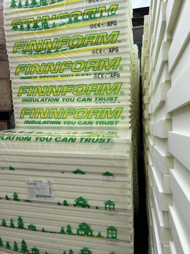 Płyty polistyrenu ekstrudowanego XPS Finnfoam w magazynie Szach-Mat