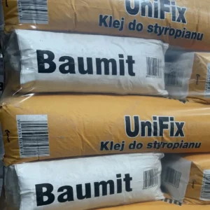 Worki kleju do styropianu Baumit UniFix 25 kg w hurtowni Szach-Mat w Kłobucku